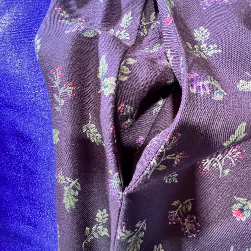 📌Eddie Bauer Floral Maxi Plus Size Rayon Skirt with Pockets - Picture 10 of 15